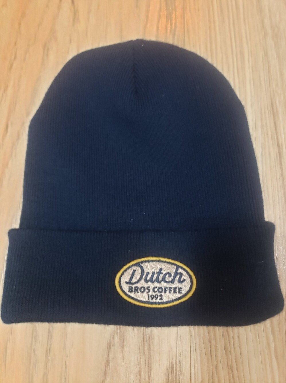Dutch Brothers Coffee Beanie Hat One Size Man Or Women New Blue